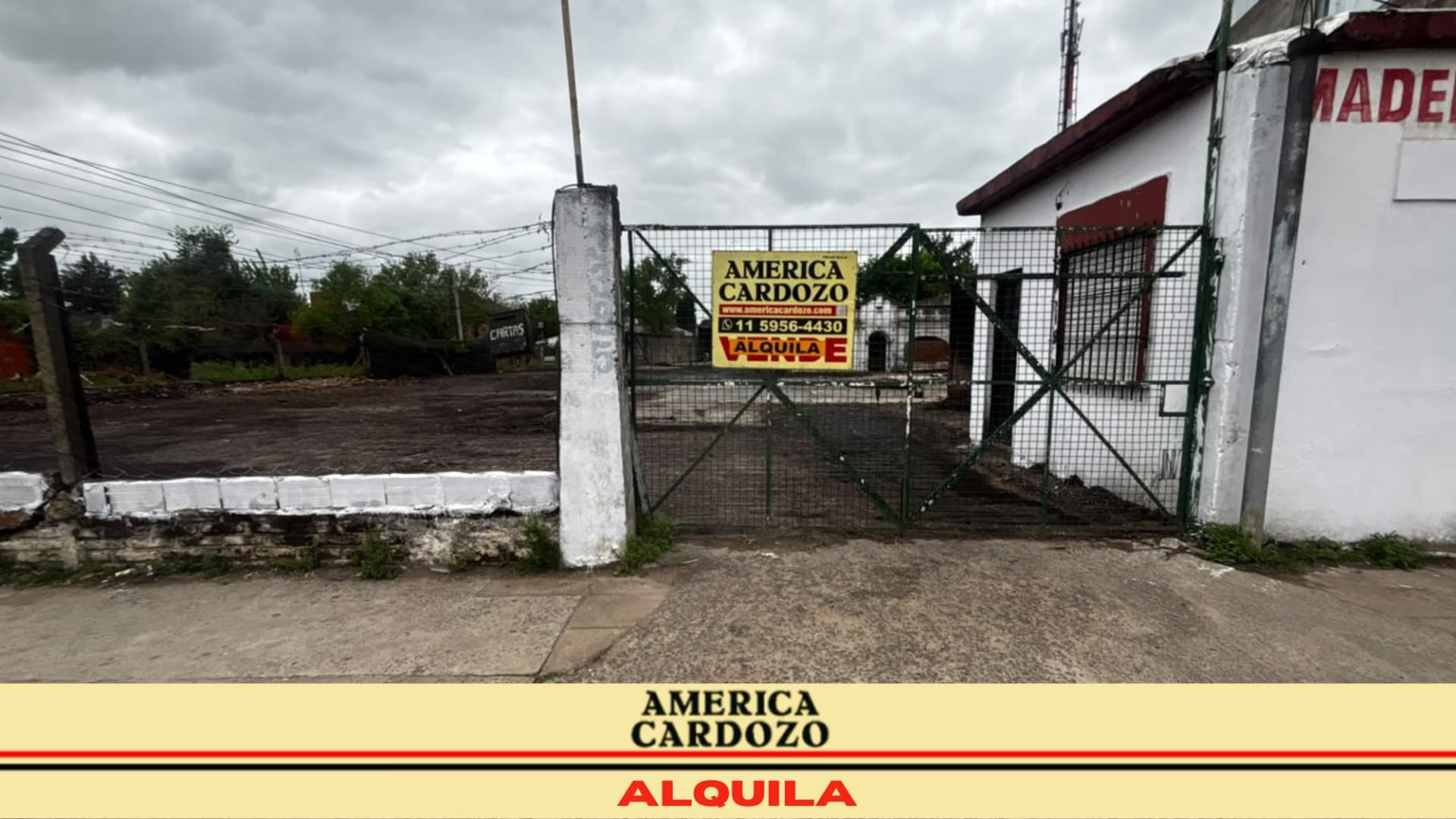 ALQUILER PREDIO SALIDA A DOS CALLES RUTA 23 MORENO